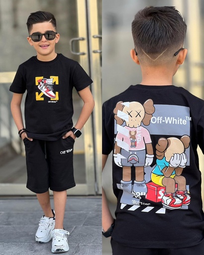 [BB3002-03] OFFWHITE FULL SET BABY