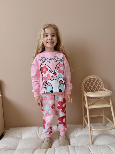 [BG3007-03] DAISY DUCK LONG PANTS
