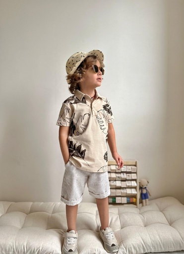 [BB3510-03] Leaf Polo  FULL SET BABY