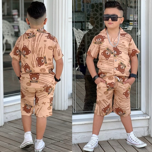 [BB3512-03] BRN FULL SET BABY