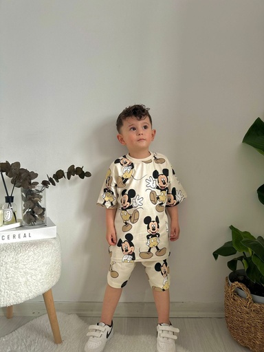 [BB3520-03] MICKEY MANY white FULL SET BABY